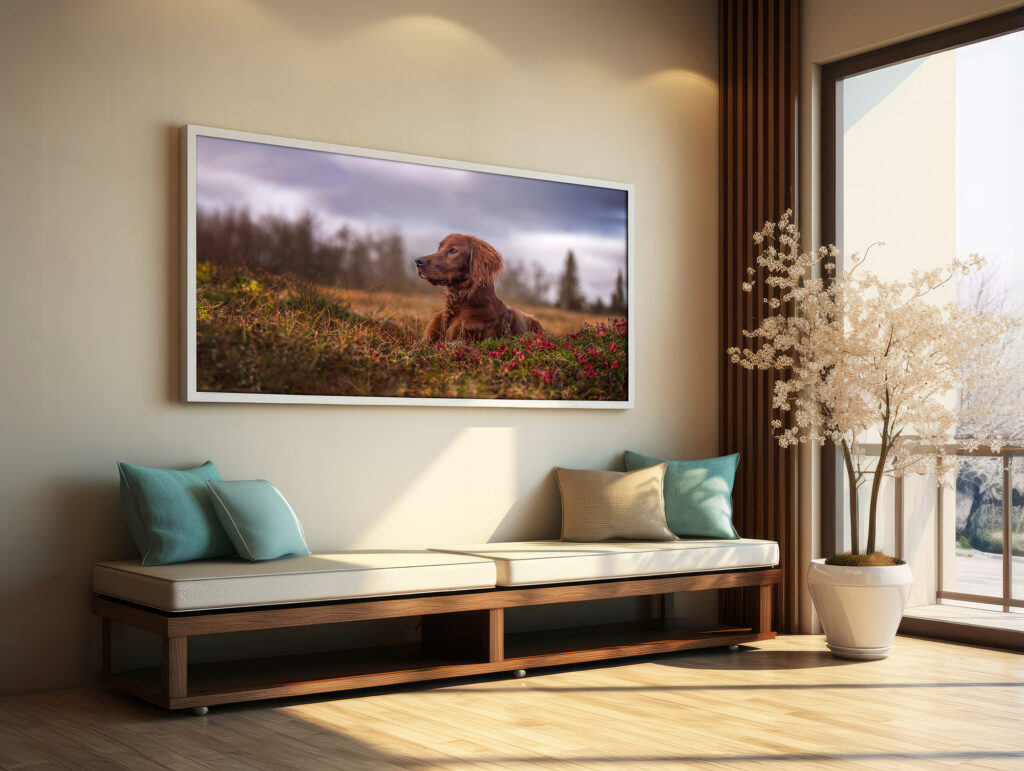 kundemockups veggbilde red